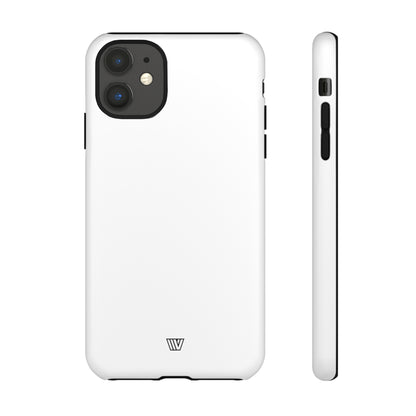 ALL WHITE | Tough Phone Case