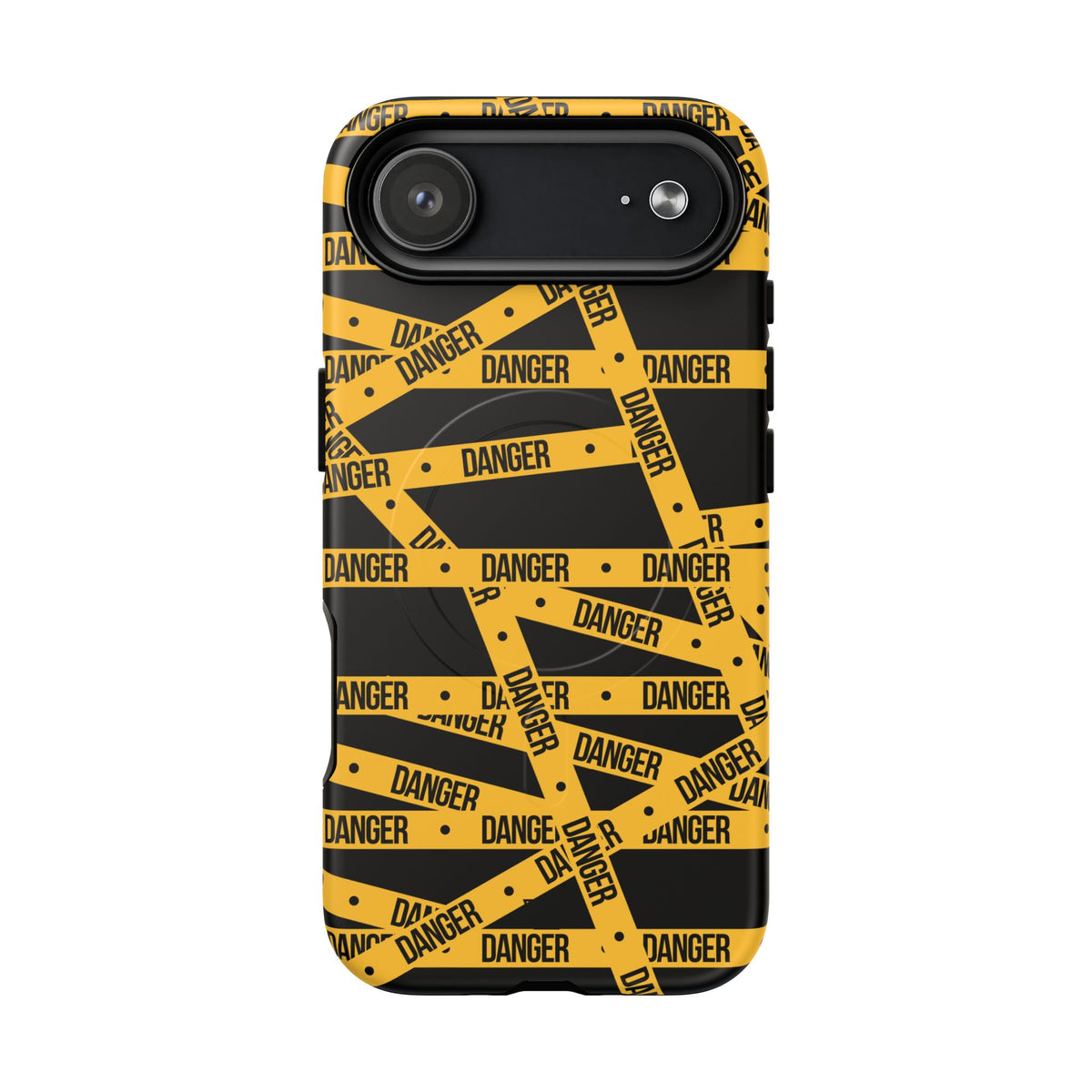 Danger Tape MagSafe Tough iPhone Case – iPhone 17 Air, Matte