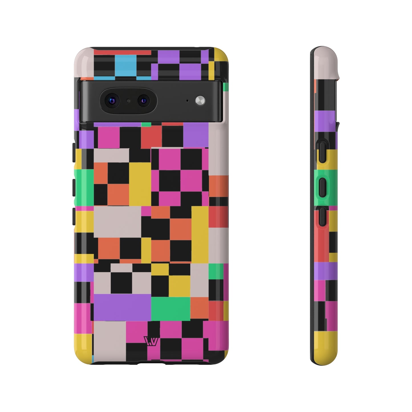 MASHED UP CHECKERBOARD | Tough Phone Case - Trovvve