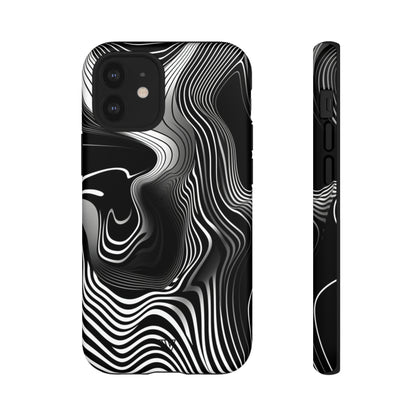 ABSTRACT ZEBRA STRIPES | Tough Phone Case - Trovvve