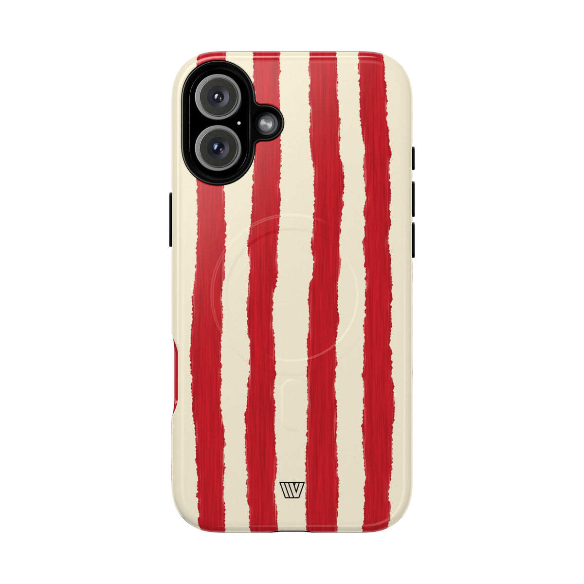 CANDY CANE STRIPE | MagSafe Tough iPhone Case