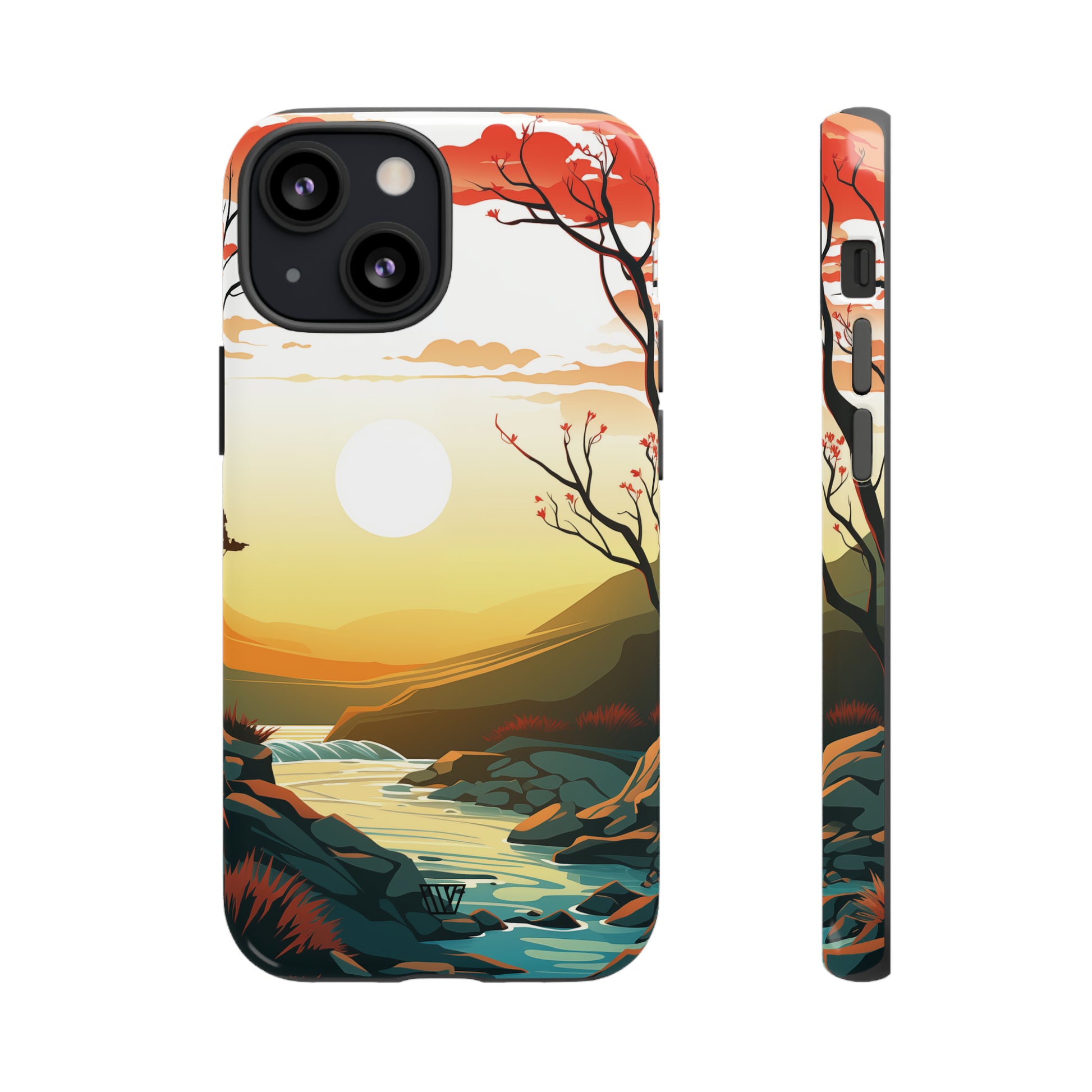 RIVER SUNSET | Tough Phone Case - Trovvve