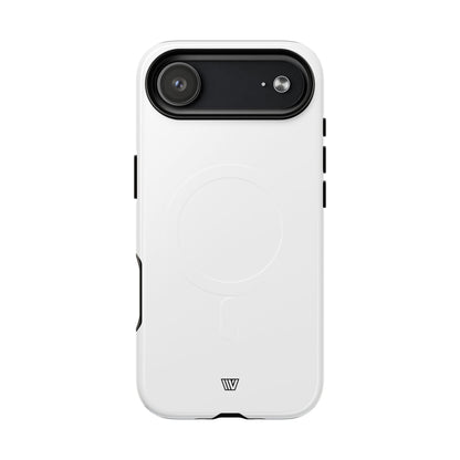 ALL WHITE | MagSafe Tough iPhone Case