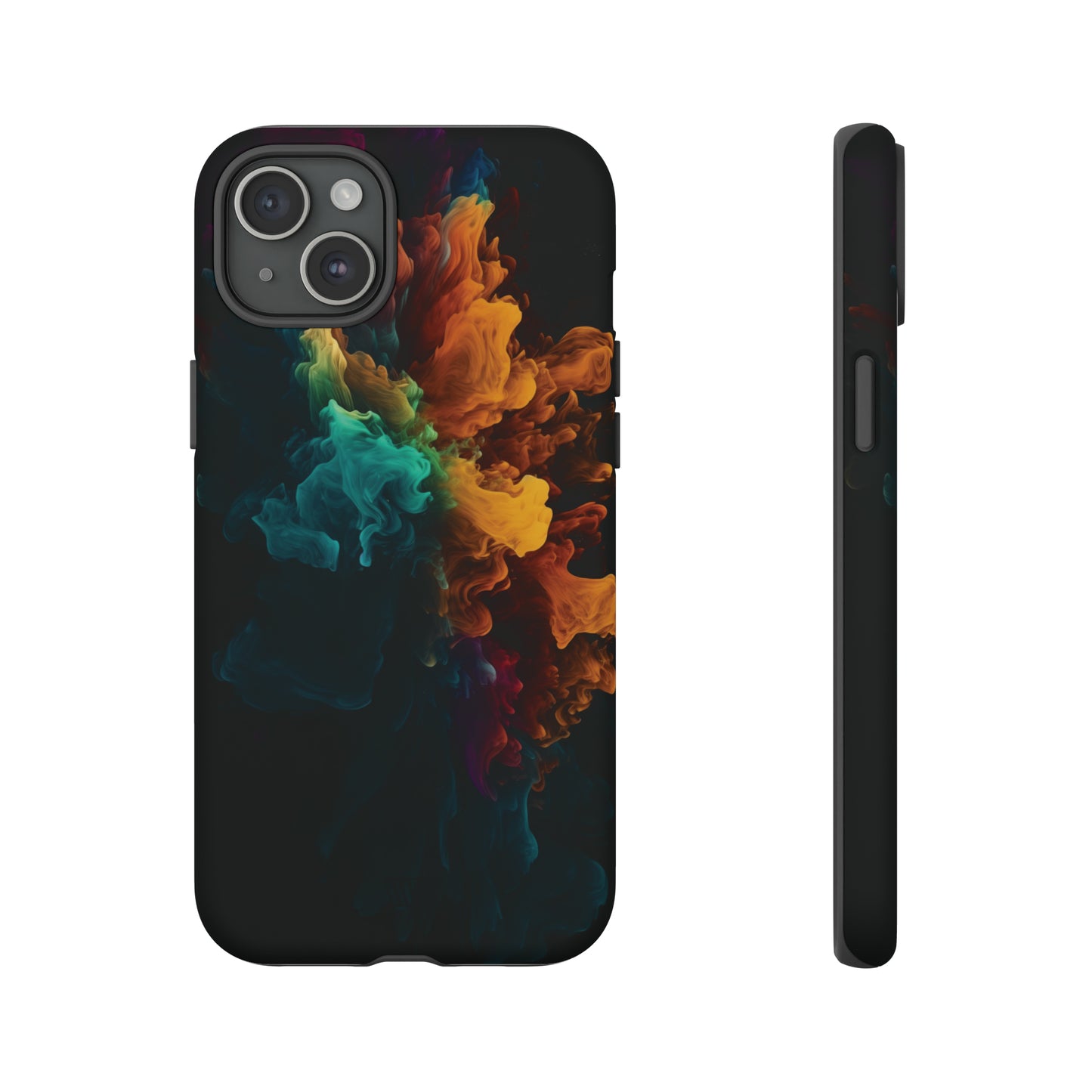 COLORFUL SMOKE EXPLOSION | Tough Phone Case