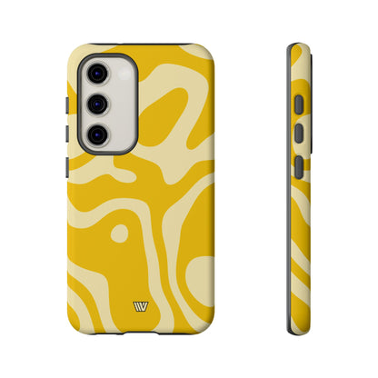 YELLOW SWIRL | Tough Phone Case