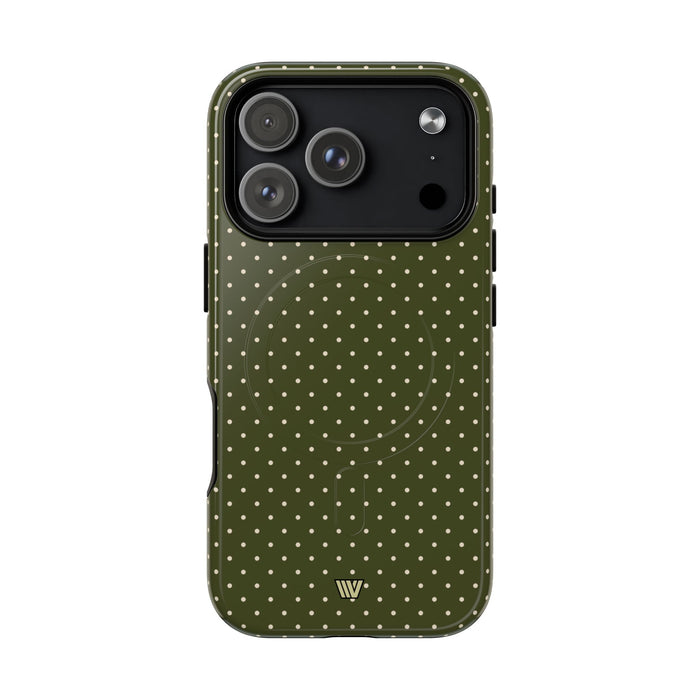 Olive confetti MagSafe Tough iPhone Case by Trovvve