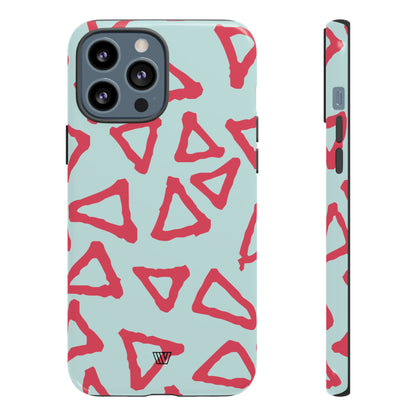 TRIANGLE DOODLE | Tough Phone Case