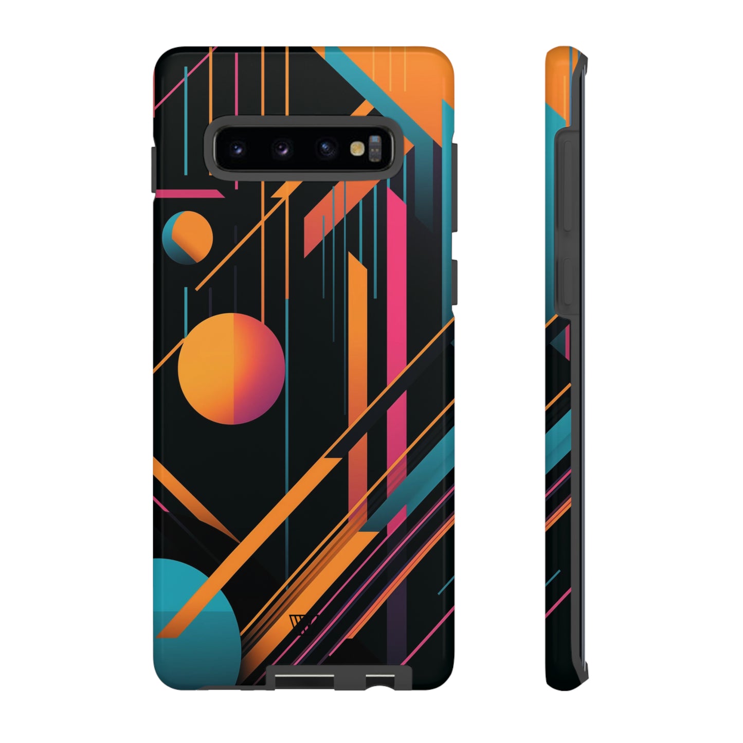 BOLD RETRO LINES | Tough Phone Case - Trovvve