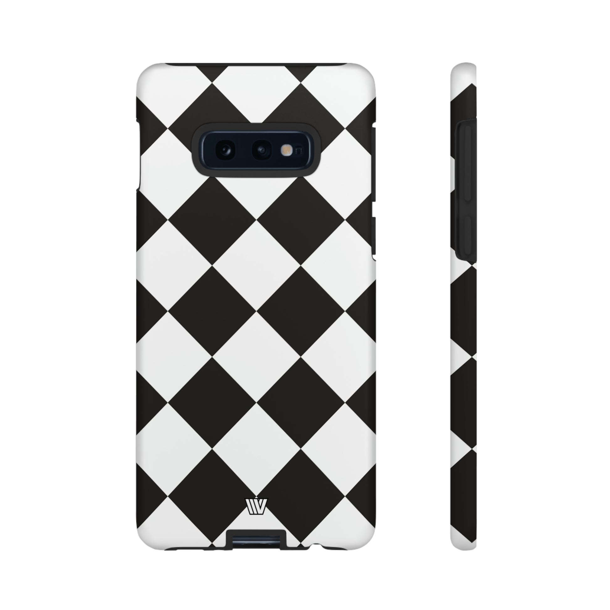 BLACK & WHITE DIAMOND | Tough Phone Case - Trovvve