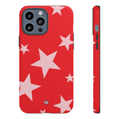 RED BOLD STARS | Tough Phone Case