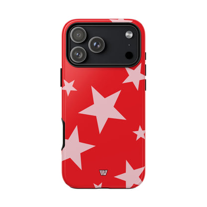 RED BOLD STARS | Tough Phone Case