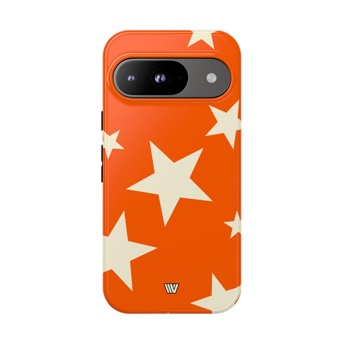 ORANGE BOLD STARS | Tough Phone Case