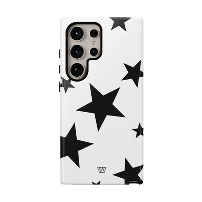 ALL WHITE BOLD STARS | Tough Phone Case