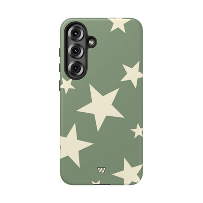 SAGE BOLD STARS | Tough Phone Case