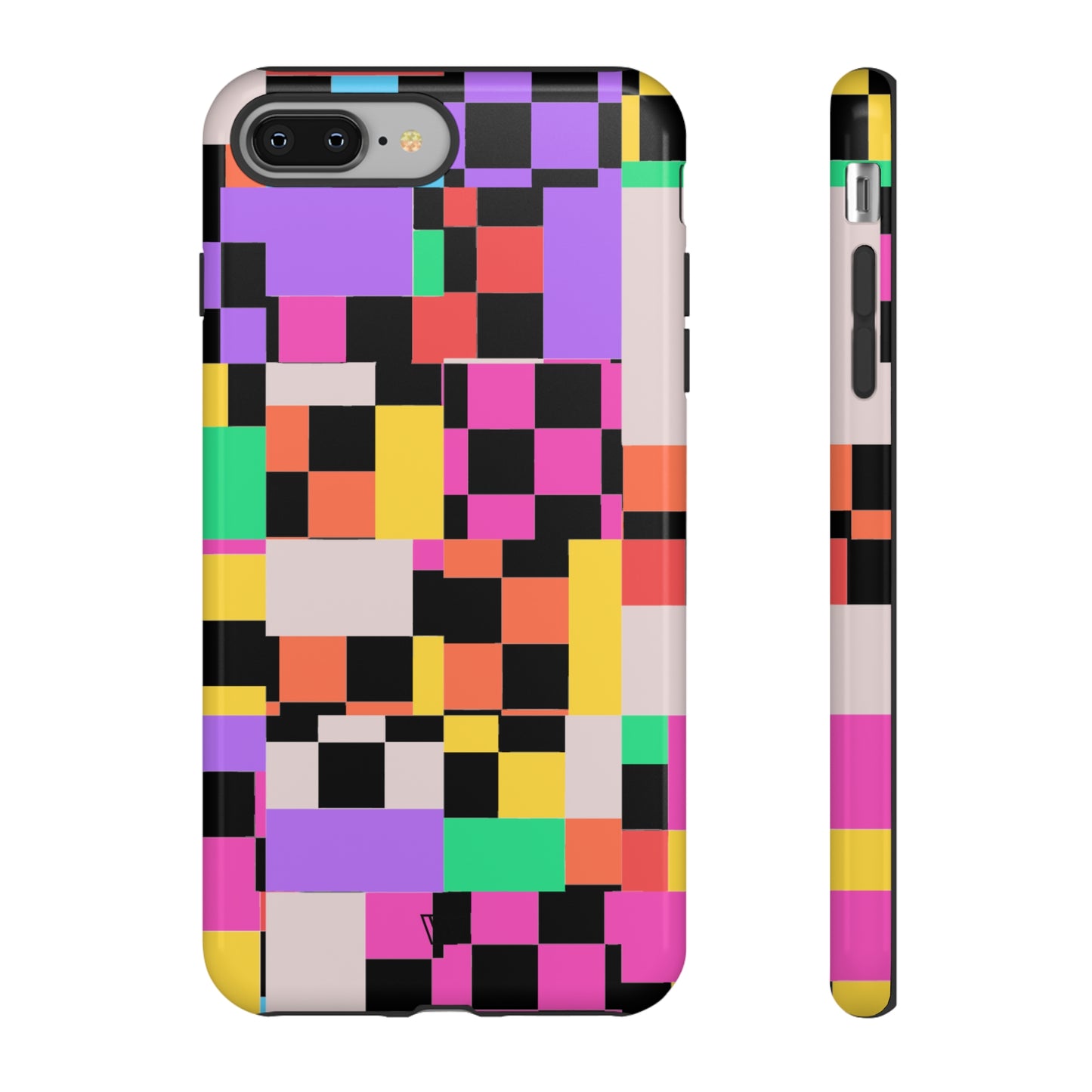 MASHED UP CHECKERBOARD | Tough Phone Case - Trovvve