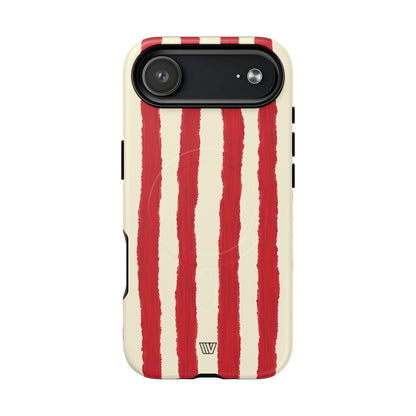 CANDY CANE STRIPE | MagSafe Tough iPhone Case