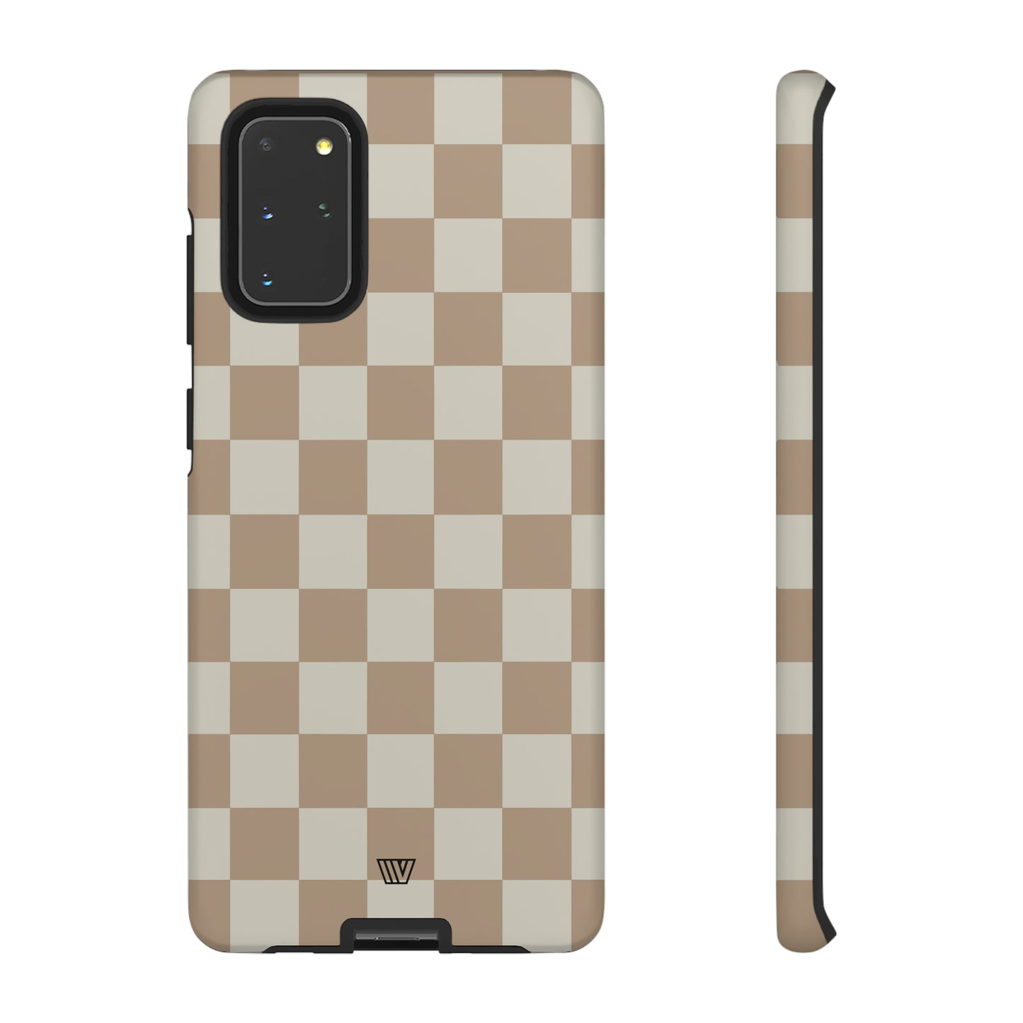 NEUTRAL CHECKERBOARD | Tough Phone Case - Trovvve