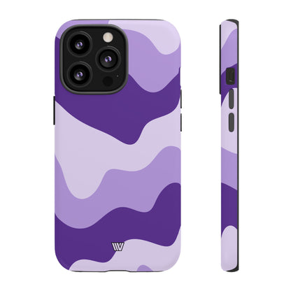 PURPLE WAVES | Tough Phone Case