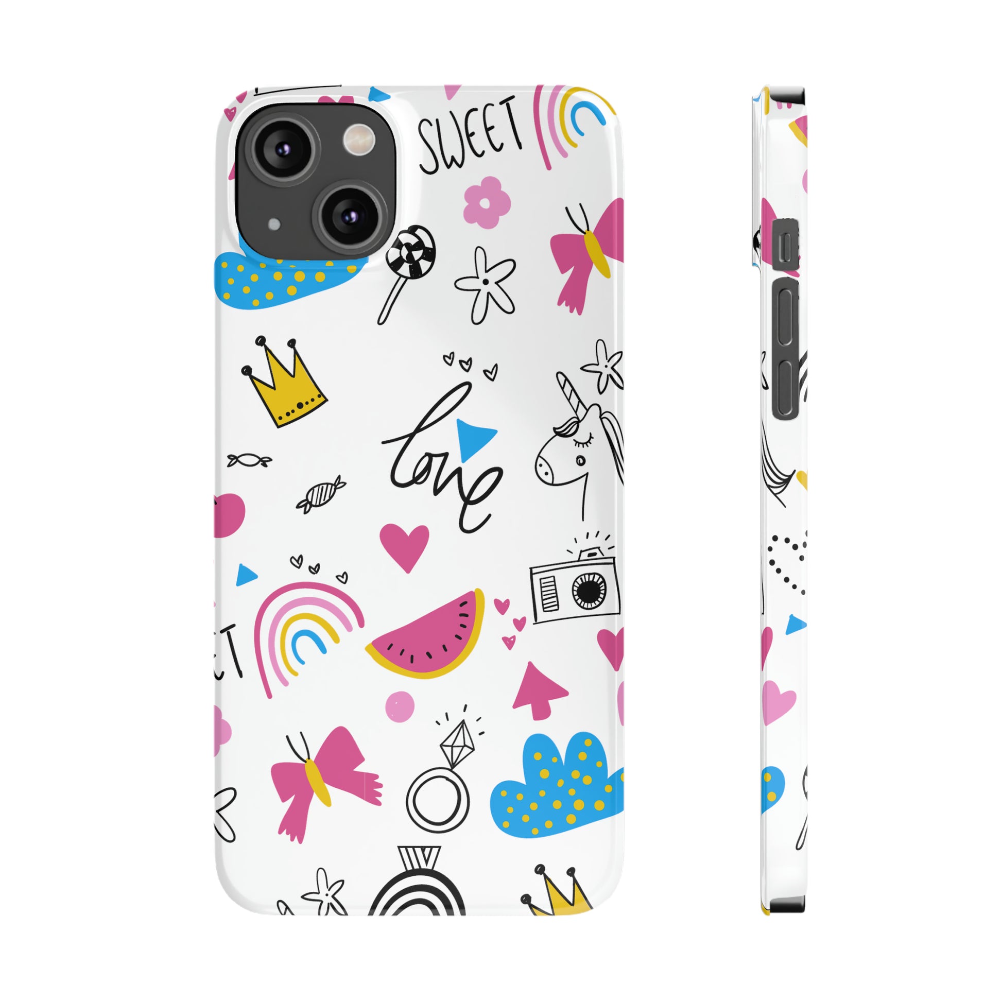 SWEET LOVE | Slim iPhone Case - Trovvve