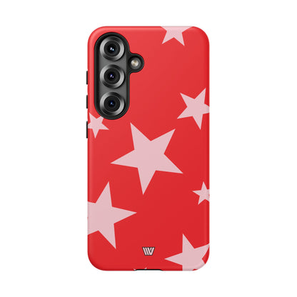 RED BOLD STARS | Tough Phone Case