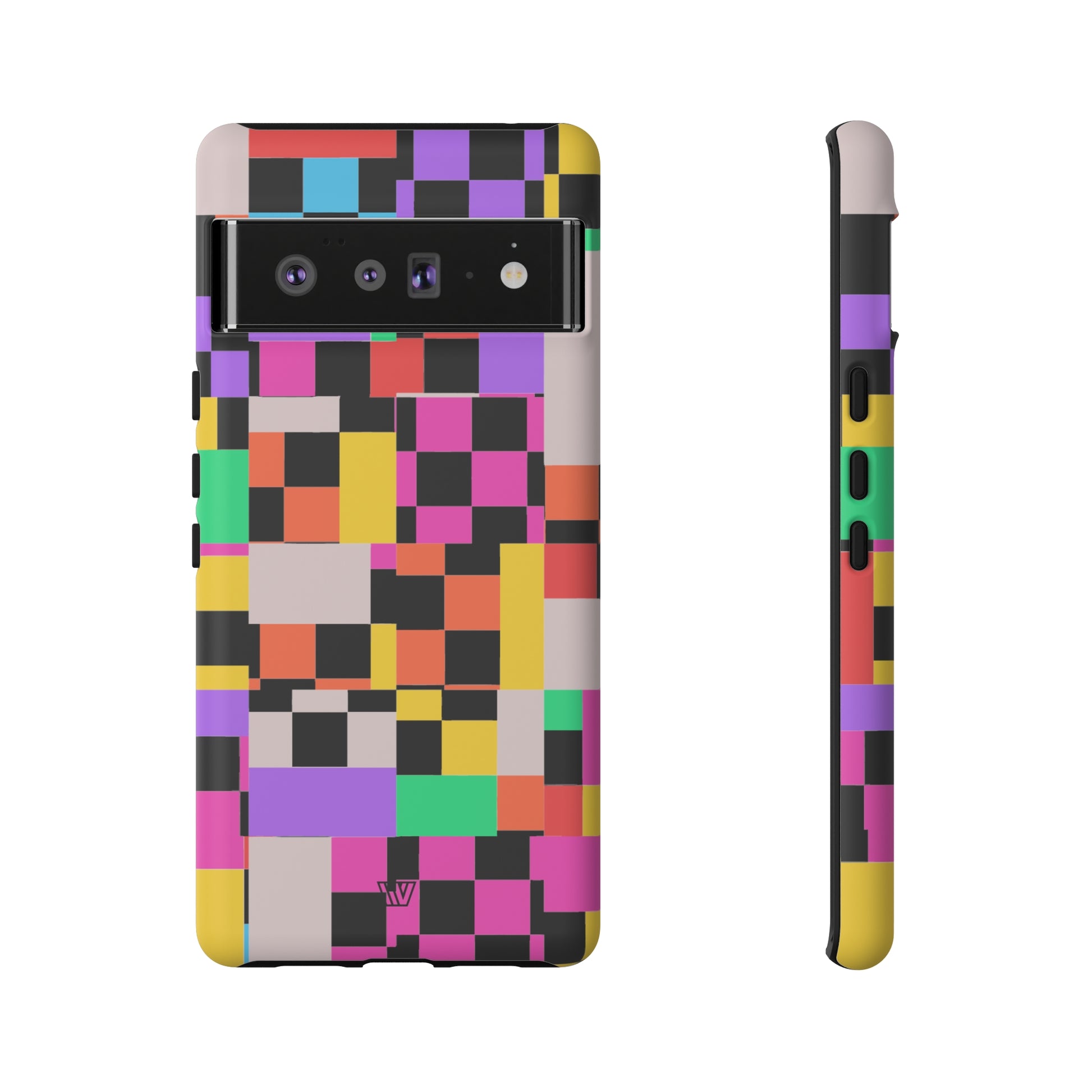 MASHED UP CHECKERBOARD | Tough Phone Case - Trovvve