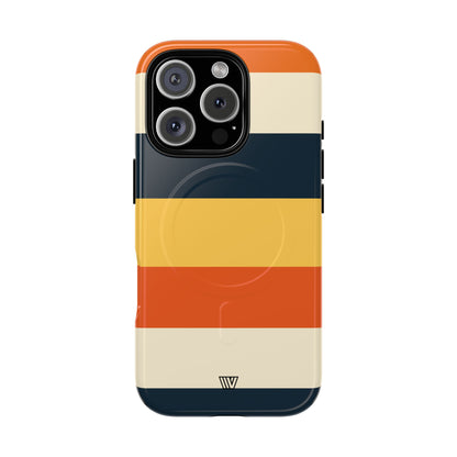 BEACH SUNSET STRIPES | MagSafe Tough iPhone Case