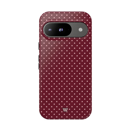 CLARET DOT | Tough Phone Case