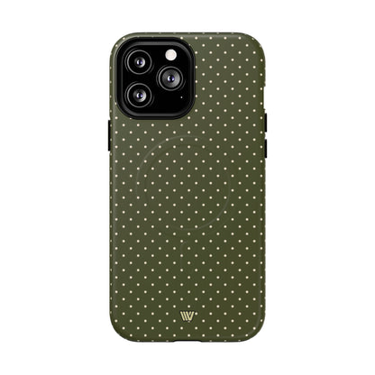 OLIVE CONFETTI | MagSafe Tough iPhone Case