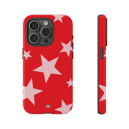 RED BOLD STARS | Tough Phone Case