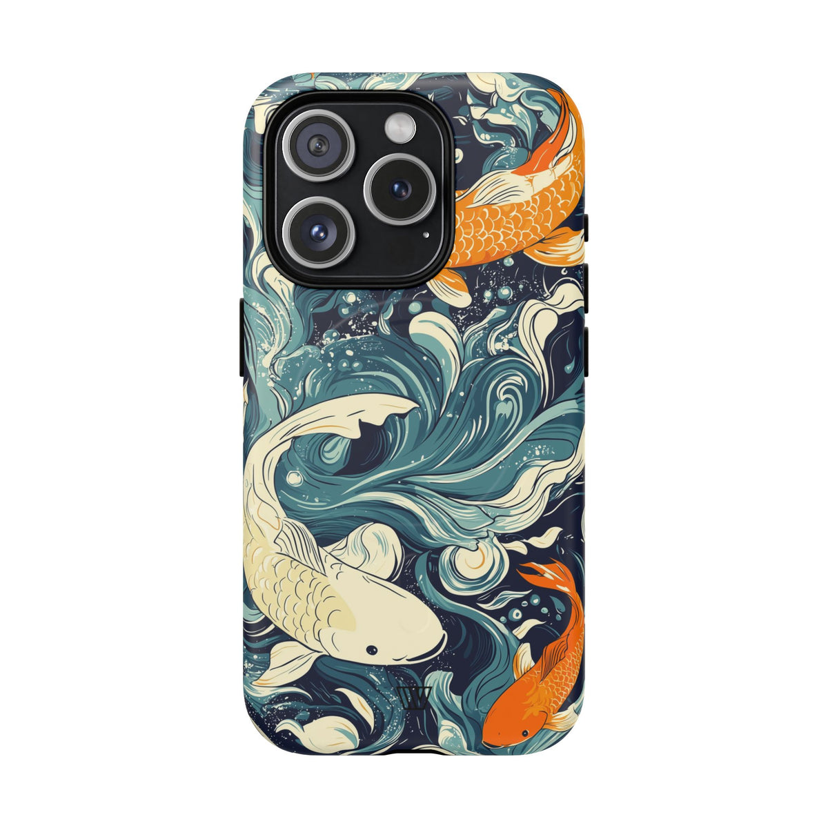 Koi Dreams MagSafe Tough iPhone Case – iPhone 15 Pro, Matte