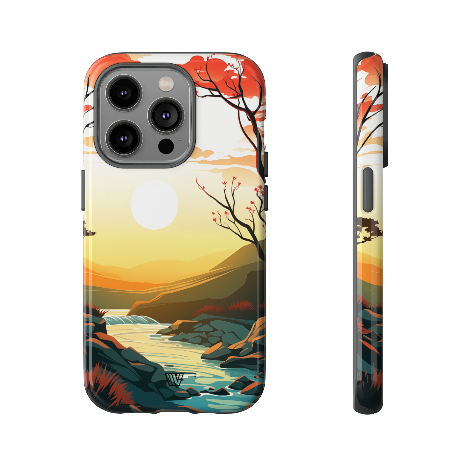 RIVER SUNSET | Tough Phone Case - Trovvve