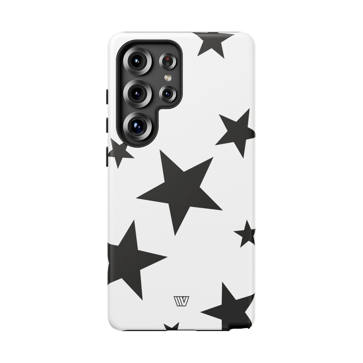 ALL WHITE BOLD STARS | Tough Phone Case