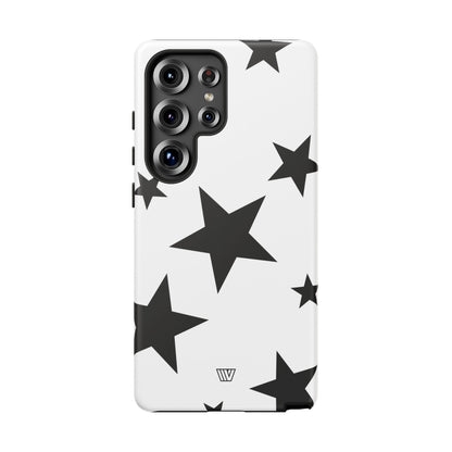ALL WHITE BOLD STARS | Tough Phone Case