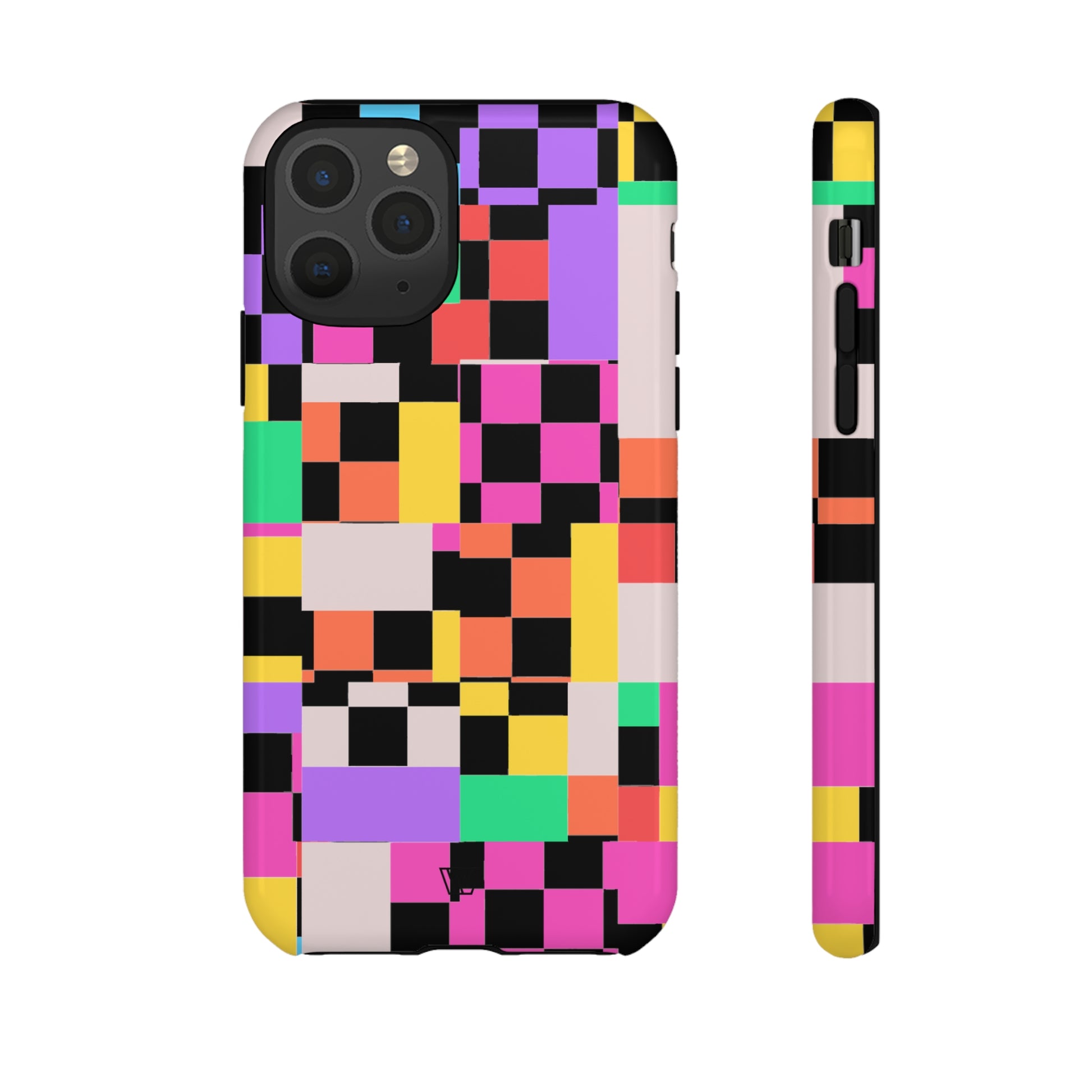 MASHED UP CHECKERBOARD | Tough Phone Case - Trovvve