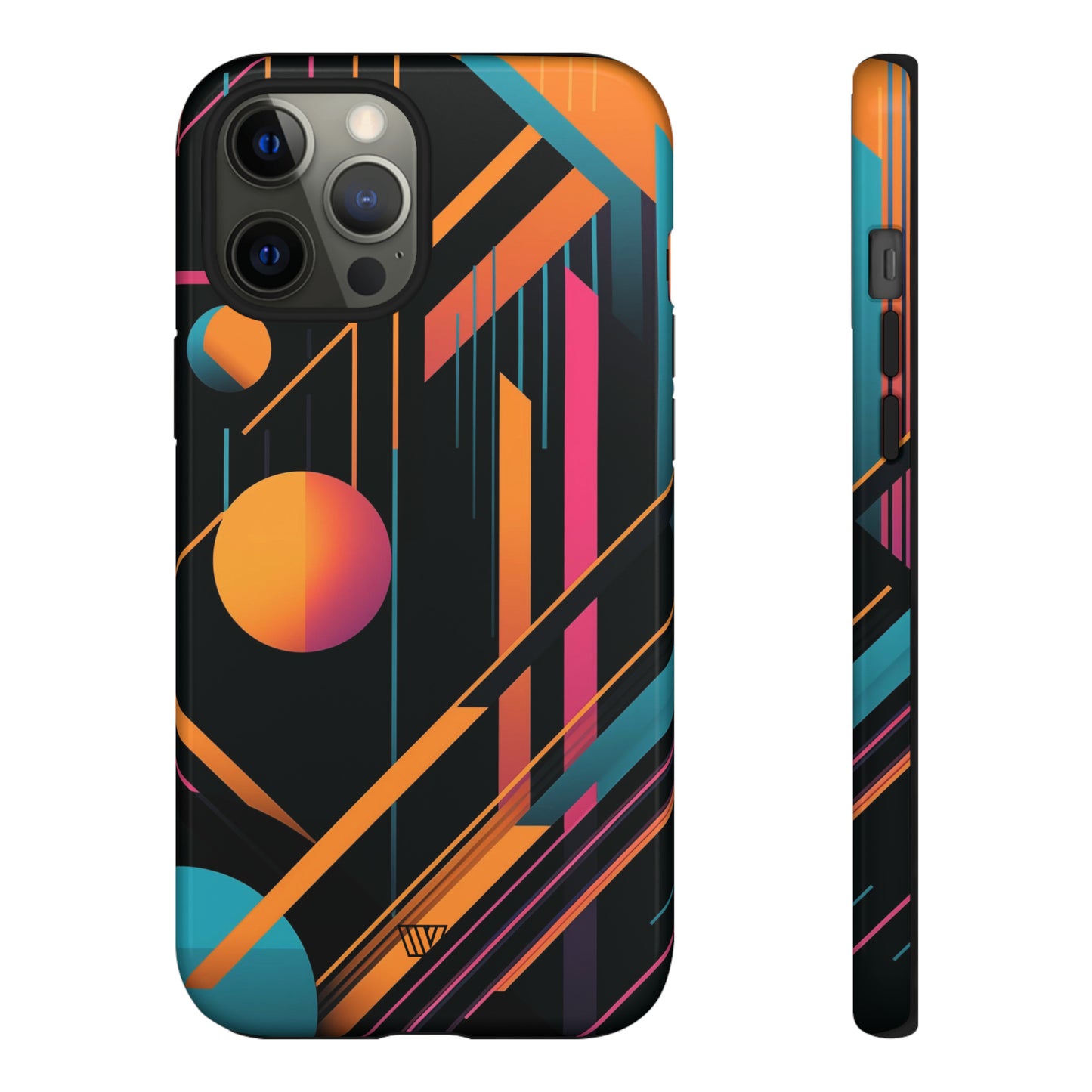 BOLD RETRO LINES | Tough Phone Case - Trovvve