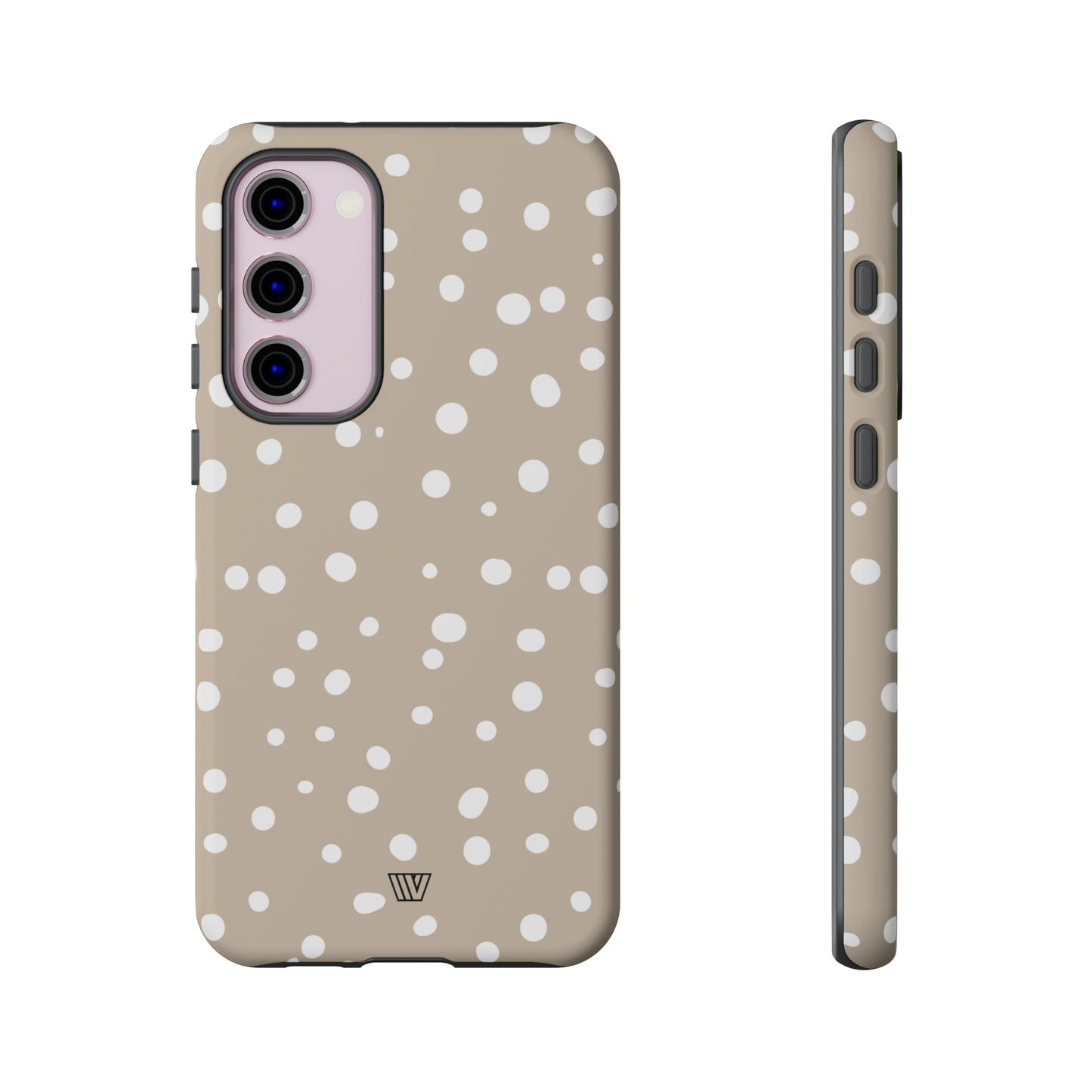 BEIGE DOTS | Tough Phone Case - Trovvve