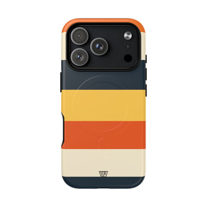 BEACH SUNSET STRIPES | MagSafe Tough iPhone Case