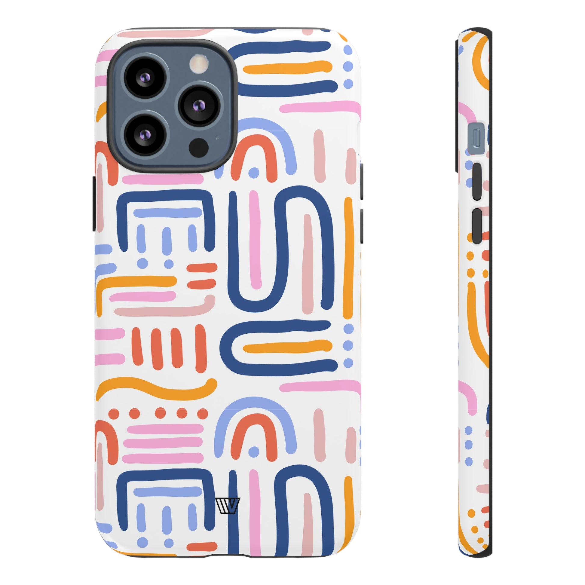 MEMPHIS BOLD LINES | Tough Phone Case - Trovvve