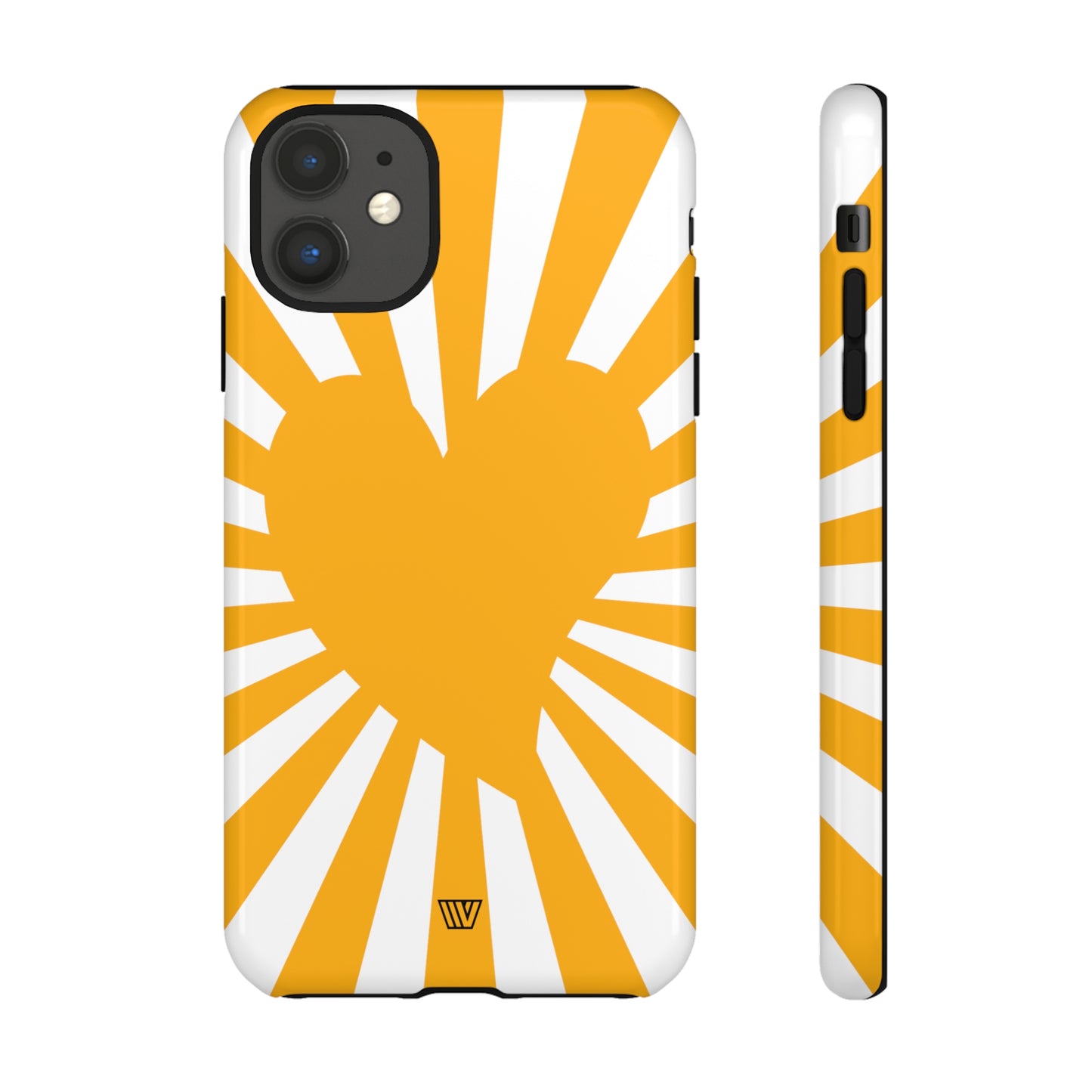 HEART SUN RAYS | Tough Phone Case - Trovvve