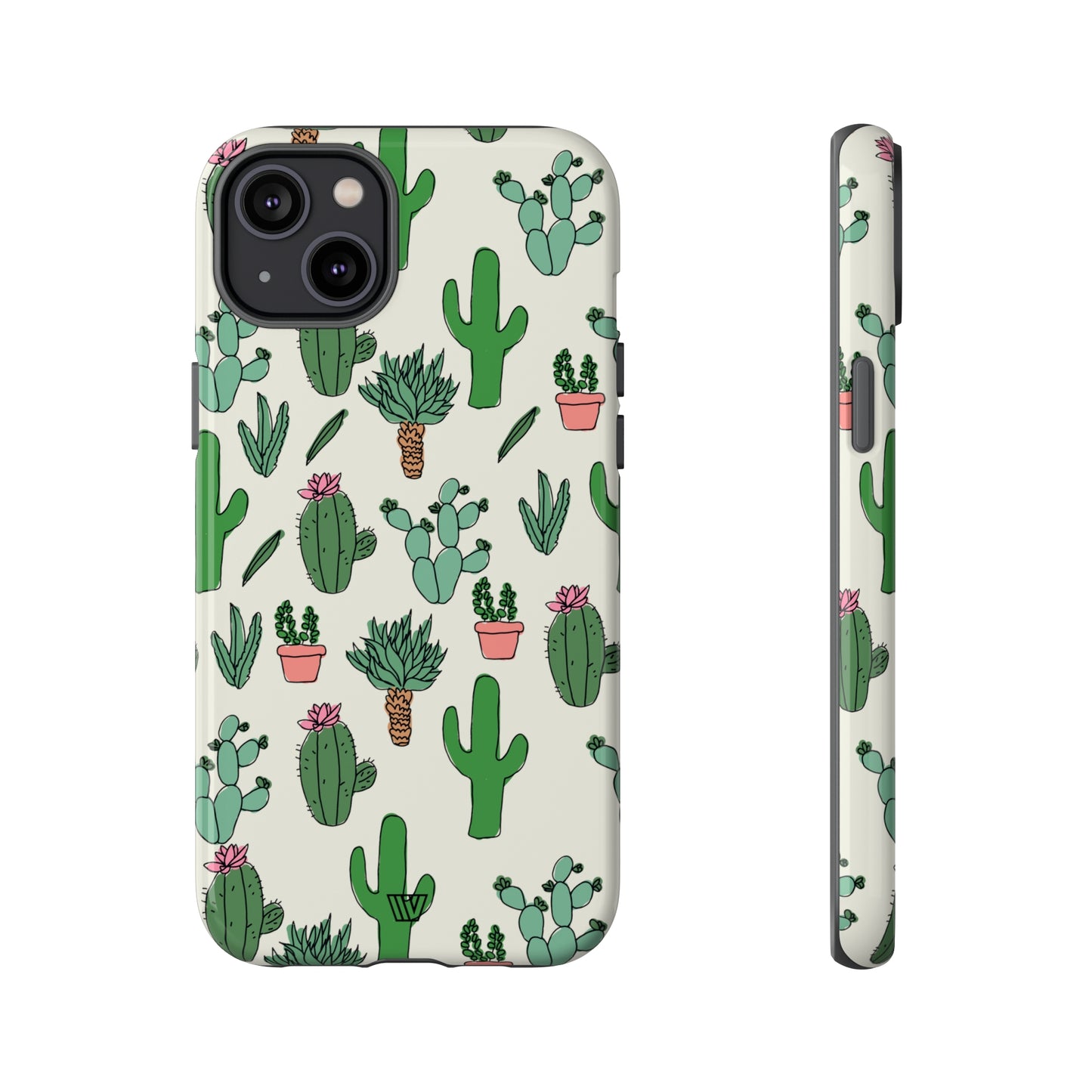 CACTUS DOODLES | Tough Phone Case - Trovvve