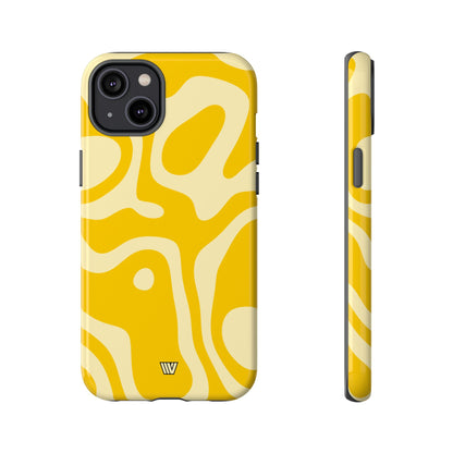 YELLOW SWIRL | Tough Phone Case