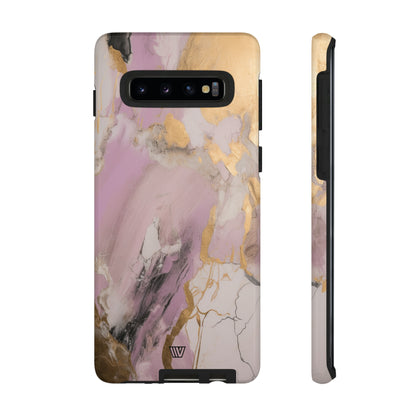 GOLD PINK ABSTRACT PAINTING | Tough Phone Case - Trovvve