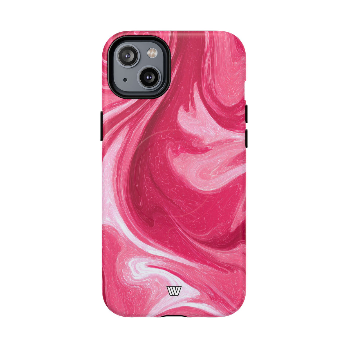Strawberry Storm MagSafe Tough iPhone Case – iPhone 14 Plus, Matte