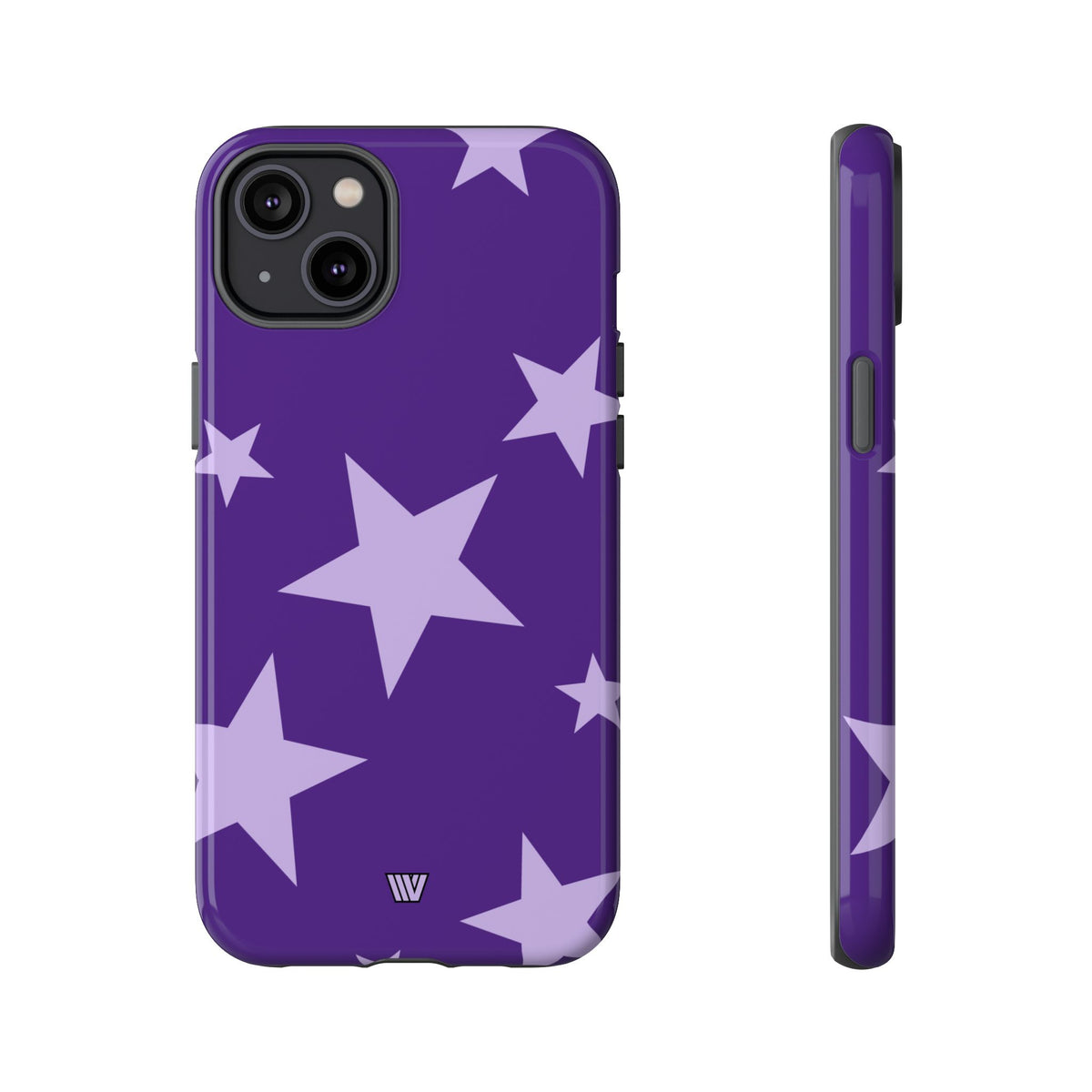 PURPLE BOLD STARS | Tough Phone Case