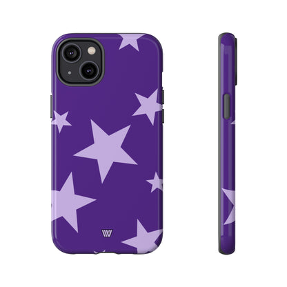 PURPLE BOLD STARS | Tough Phone Case
