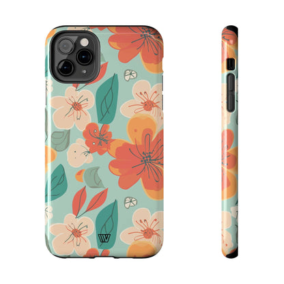 BLOOD ORANGE FLOWERS | Tough iPhone Case