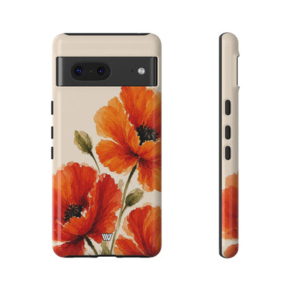 WILD POPPIES | Tough Phone Case