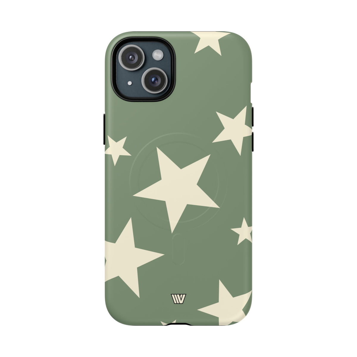 SAGE BOLD STARS | MagSafe Tough iPhone Case