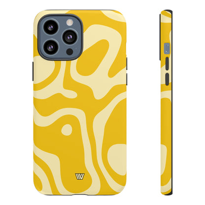 YELLOW SWIRL | Tough Phone Case