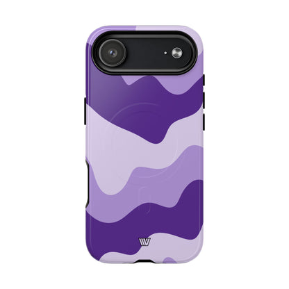 PURPLE WAVES | MagSafe Tough iPhone Case